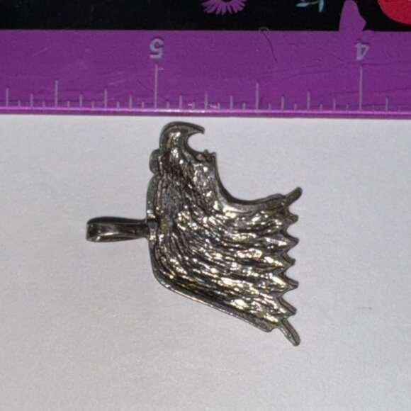 Sterling Silver Eagle Head Pendant - Picture 11 of 14